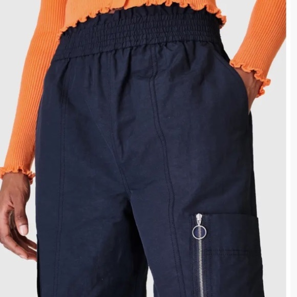 Sweaty Betty Navy Blue Utility Pants size S - Picture 10 of 12